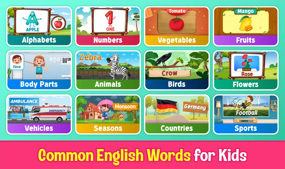 Kids English Learning Games應用截圖第0張