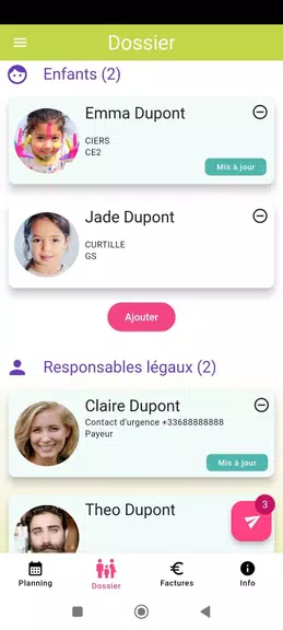 eTicket Famille Captura de pantalla 2