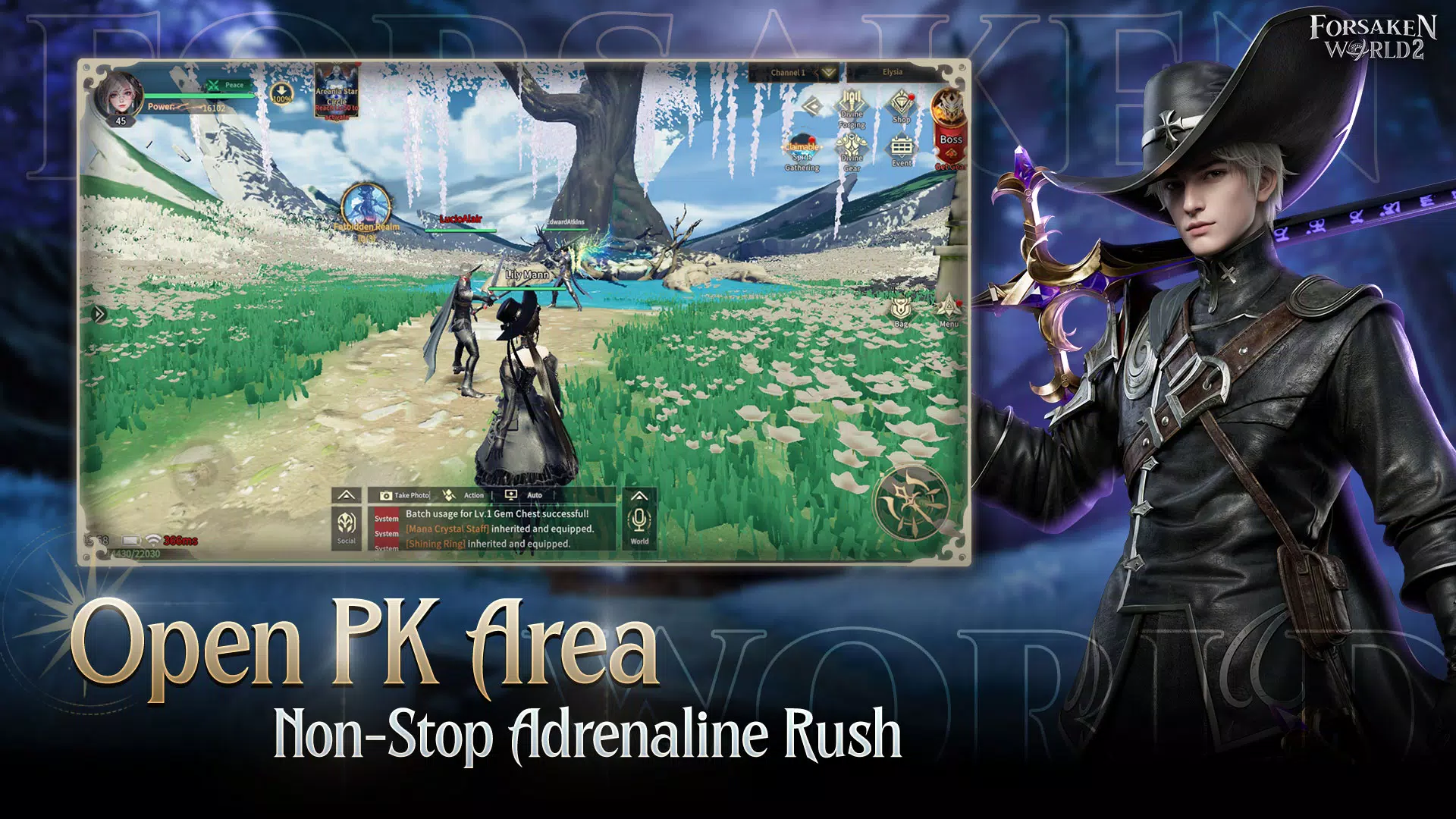 Forsaken World 2 Captura de tela 1