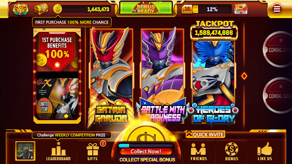 BIMA-X THE SLOTS スクリーンショット 0