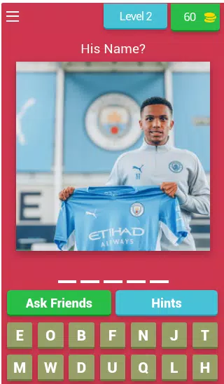 Manchester City Player's Quiz Screenshot 2