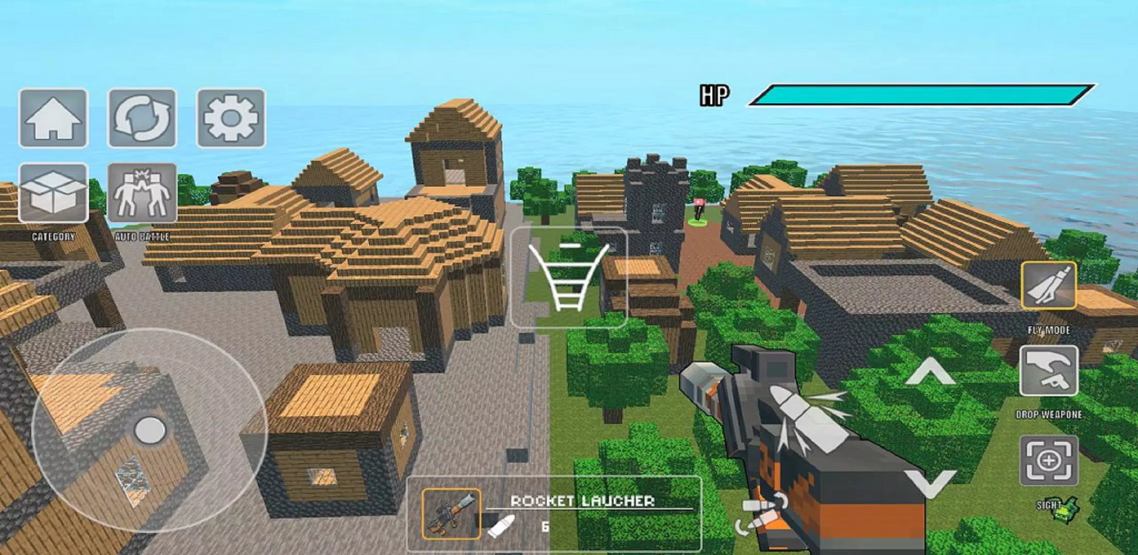 Craft BuildingPixel World II Ảnh chụp màn hình 0