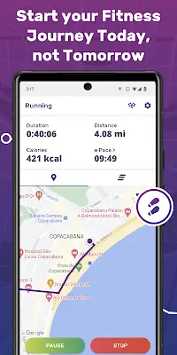 Appli pour courir - FITAPP Capture d'écran 1