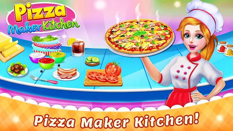 Pizza Maker game-Cooking Games 스크린샷 3