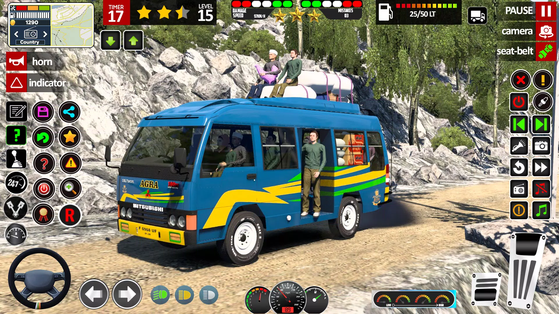 Real Mini Coach: Bus Game 3D應用截圖第2張