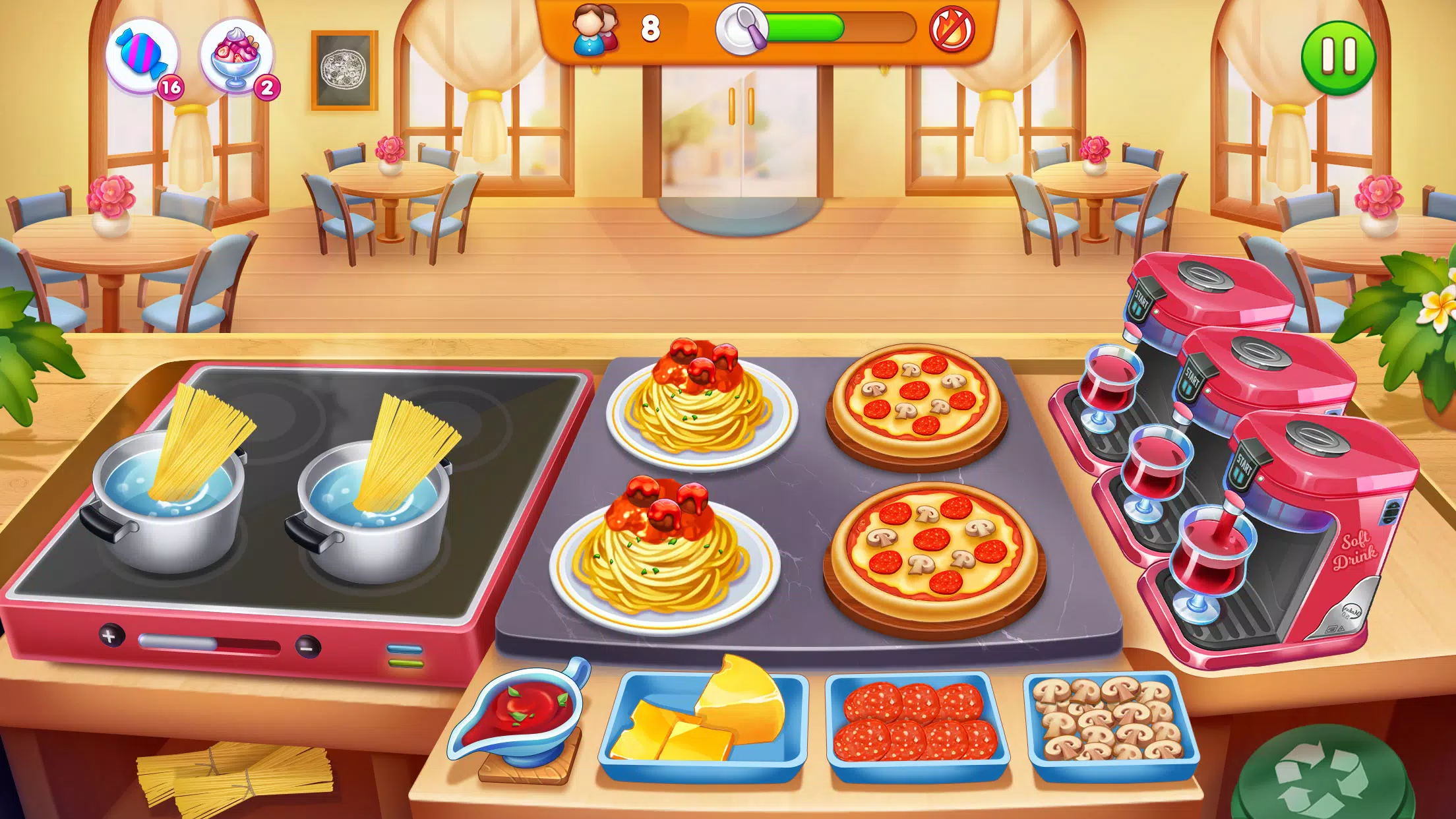 Cooking Restaurant Food Games Screenshot 1