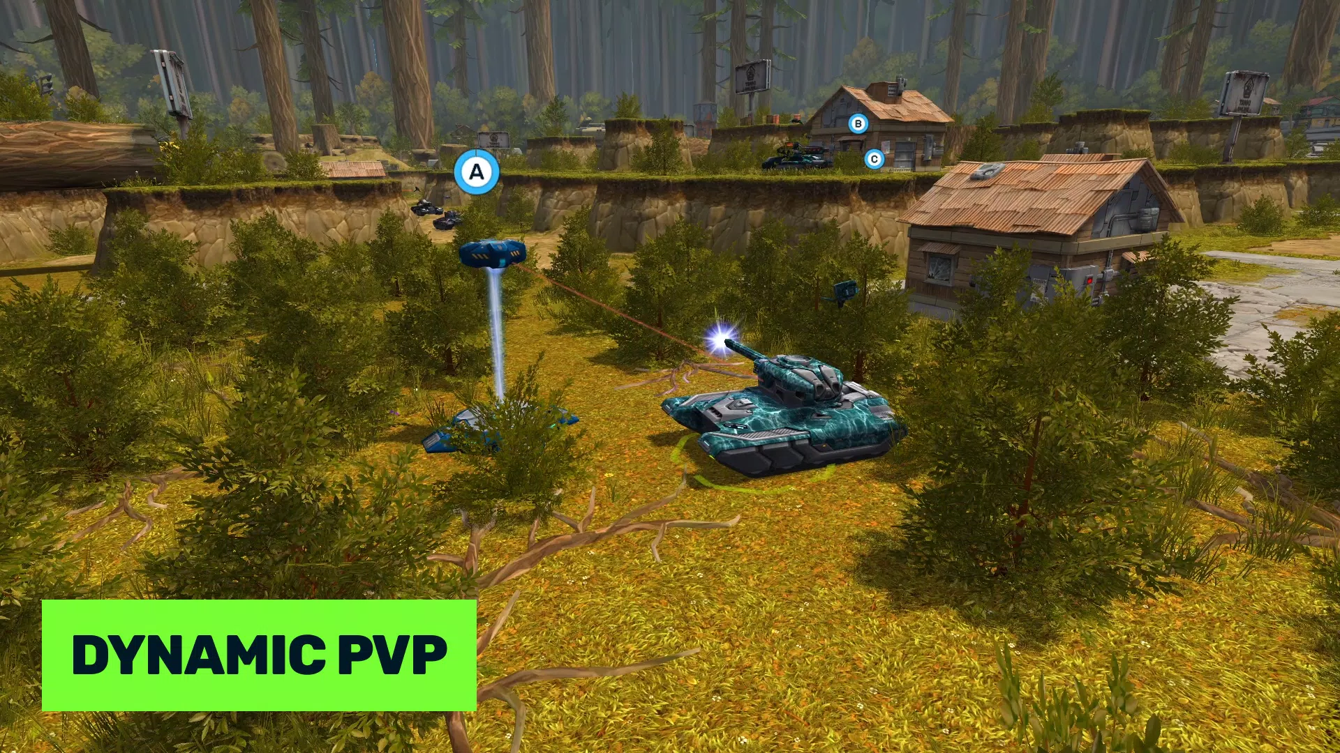 Tanki Online: PvP Tank Battle ဖန်သားပြင်ဓာတ်ပုံ 1