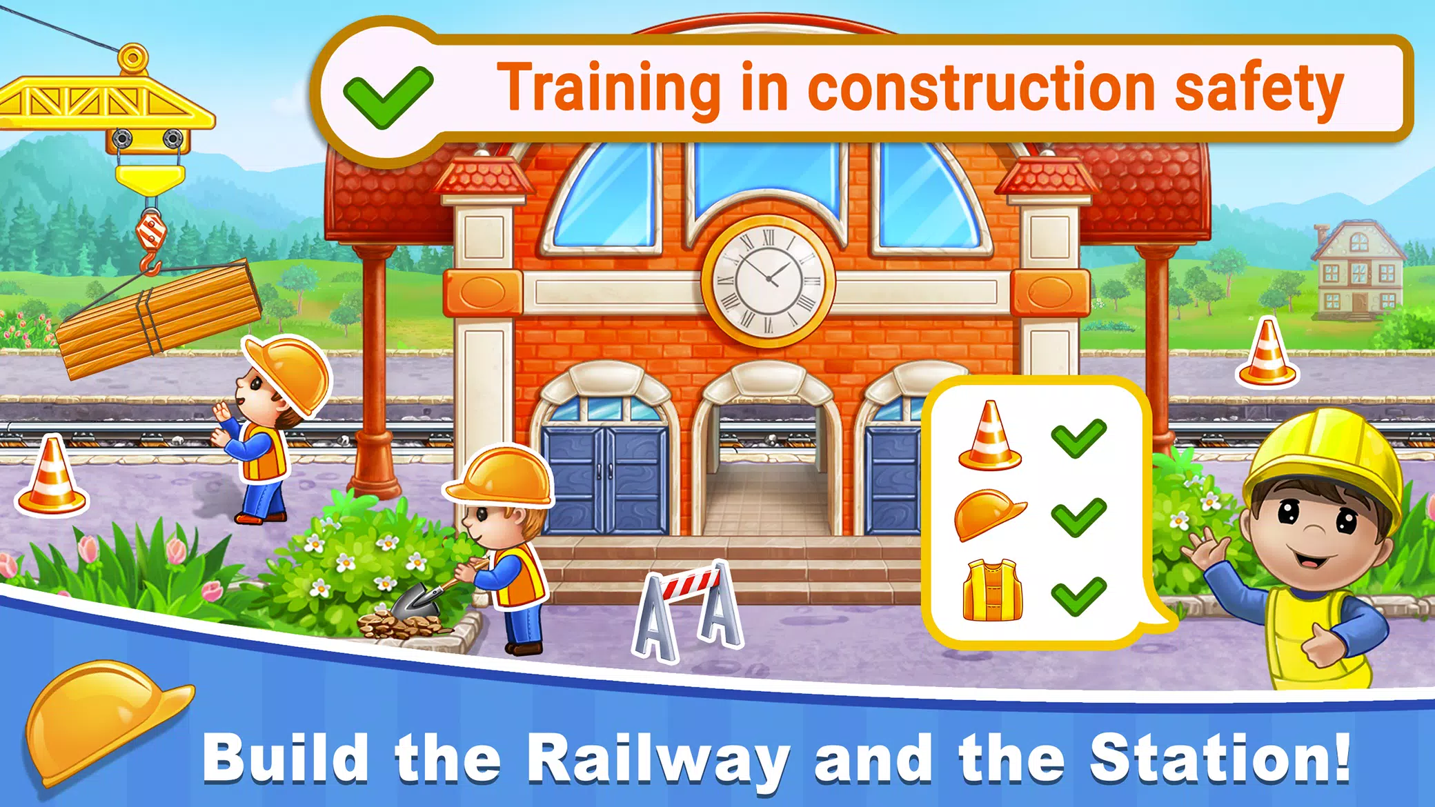 Schermata Train Games for Kids: station 2