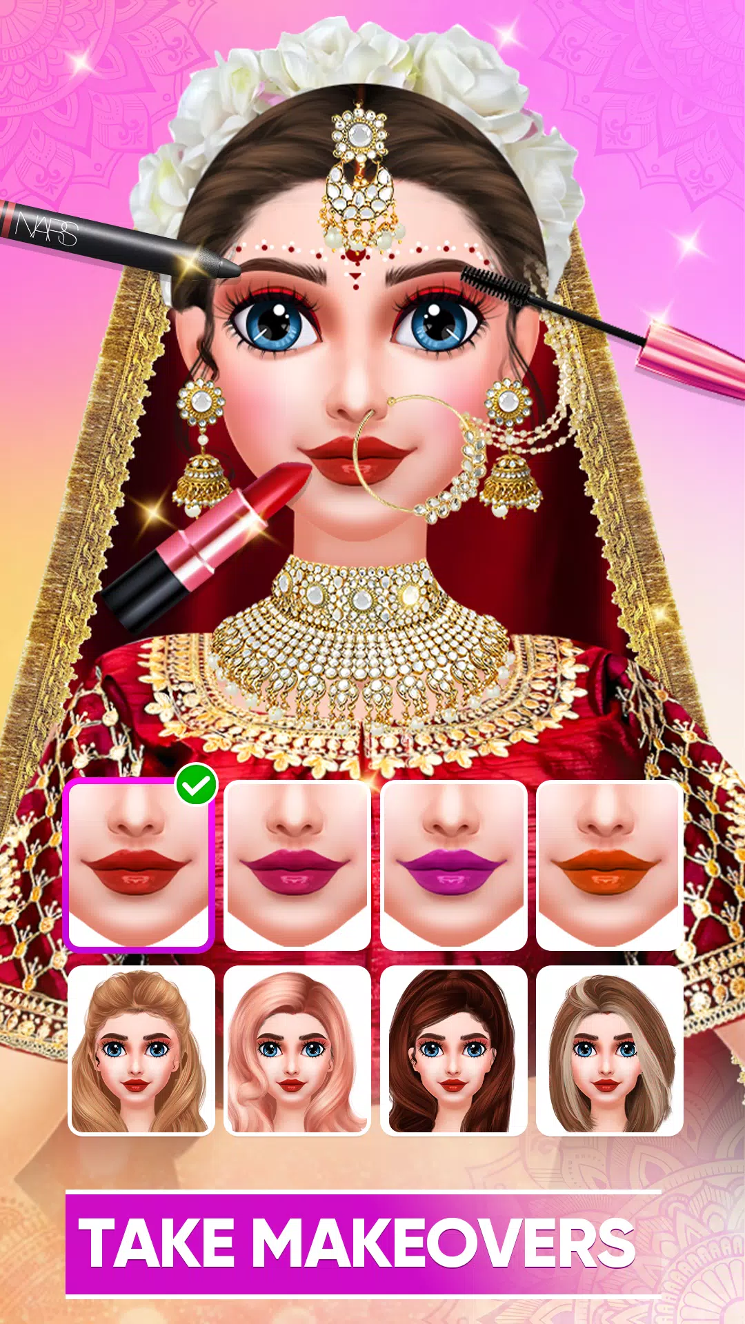 Indian Bridal Wedding Games Schermafbeelding 1