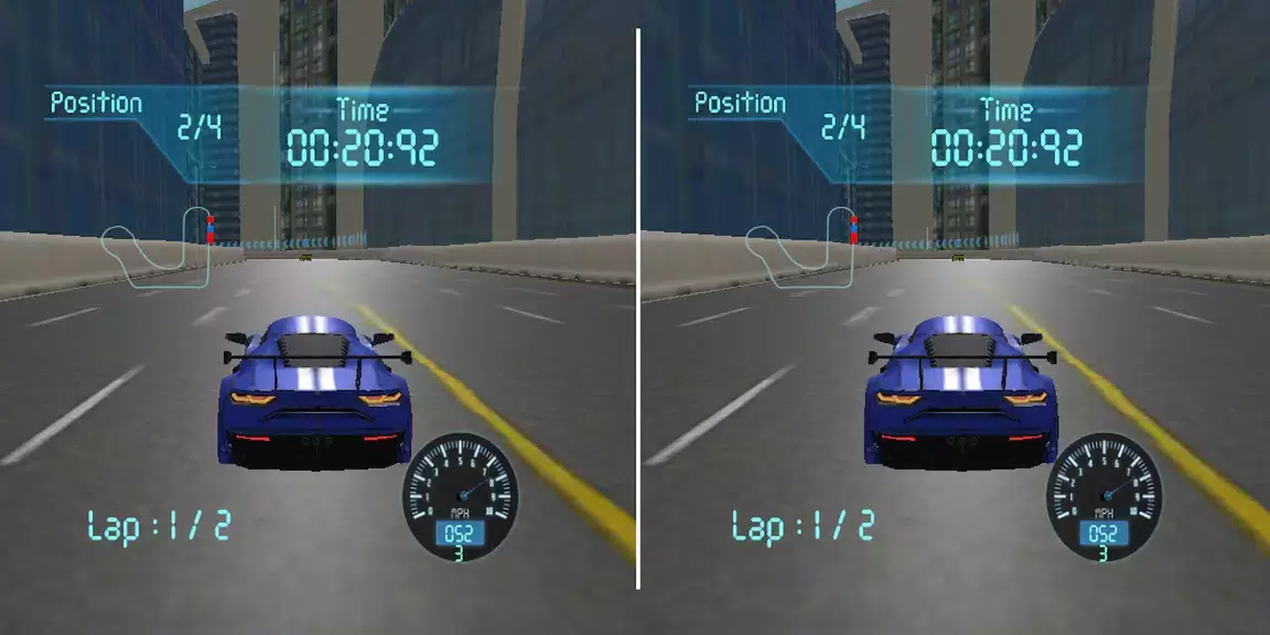 VR Real Feel Racing Zrzut ekranu 3