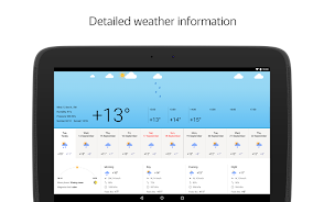 Yandex Weather Tangkapan skrin 3