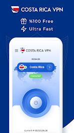 VPN Costa Rica - Get CR IP Captura de tela 0