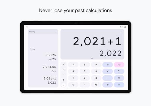 Calculatrice Capture d'écran 1