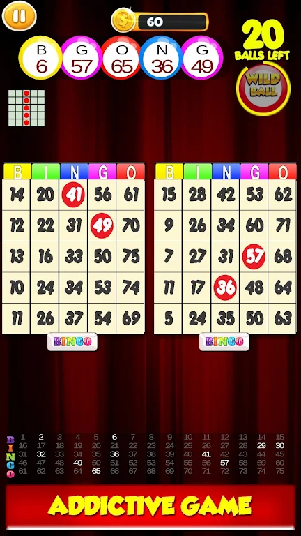 New Bingo Cards Game Free Screenshot 2