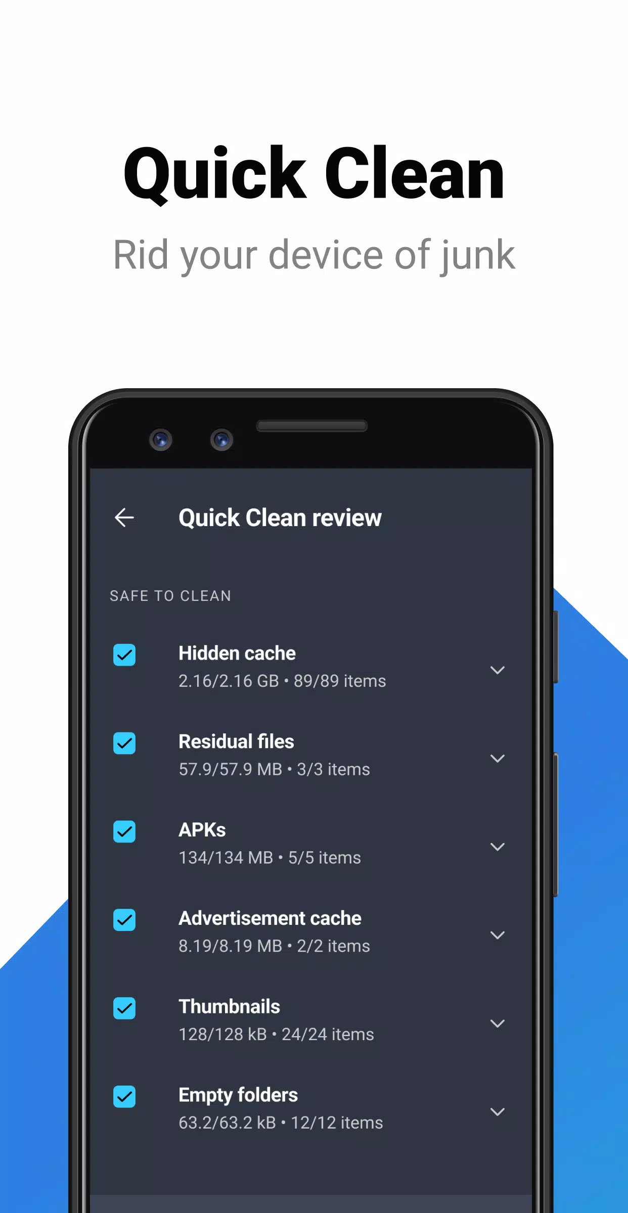 AVG Cleaner - Nettoyeur Capture d'écran 1