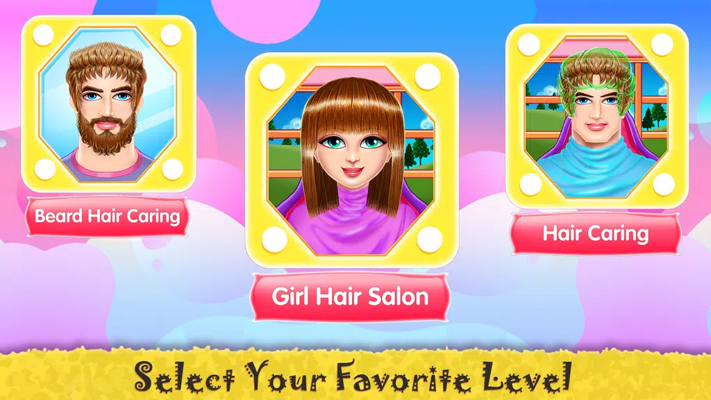 Daddy Fashion Beard Salon Captura de pantalla 1