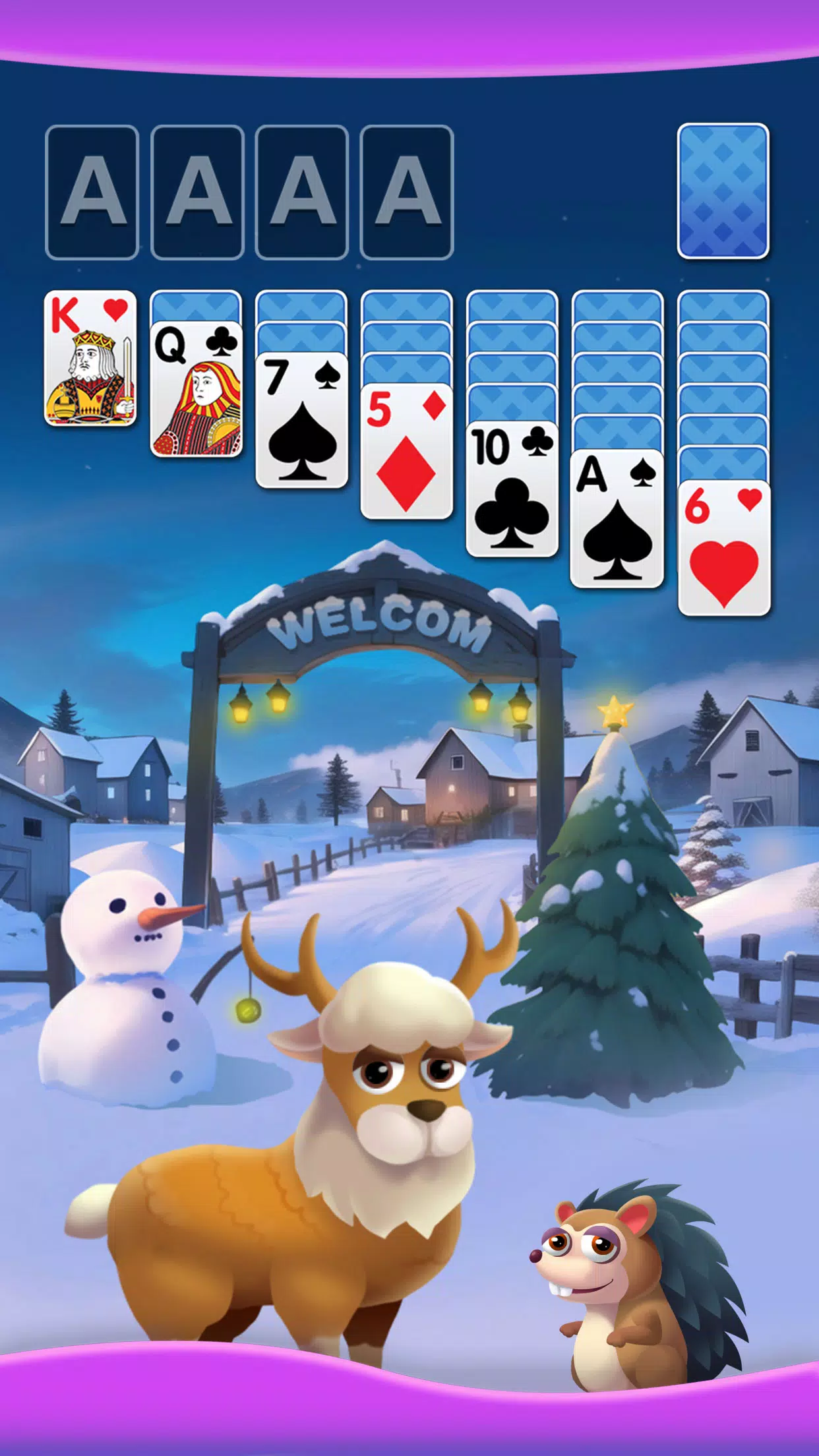 Solitaire Klondike Card Game स्क्रीनशॉट 2