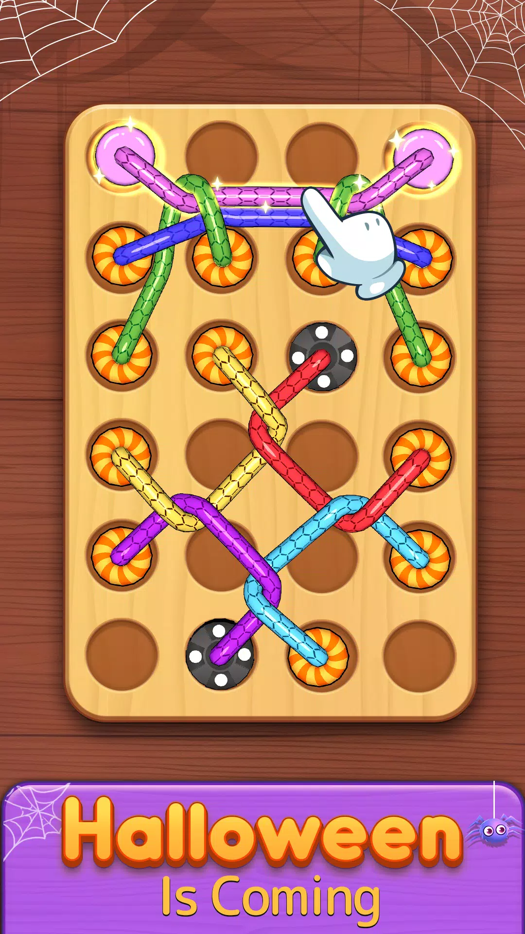 Woody Untangle Rope 3D Puzzle 스크린샷 1