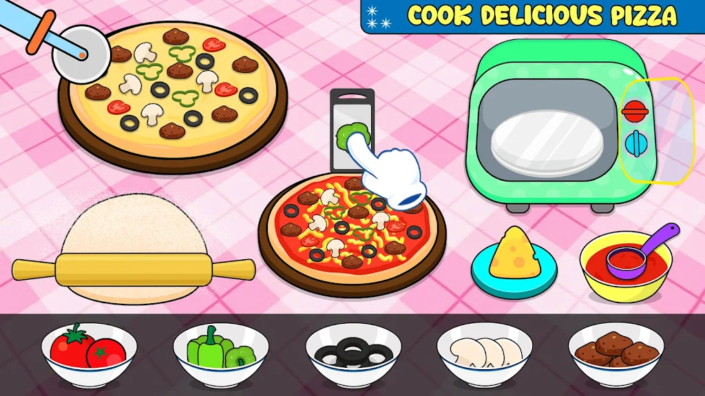 Kitchen Set Cooking Games スクリーンショット 1