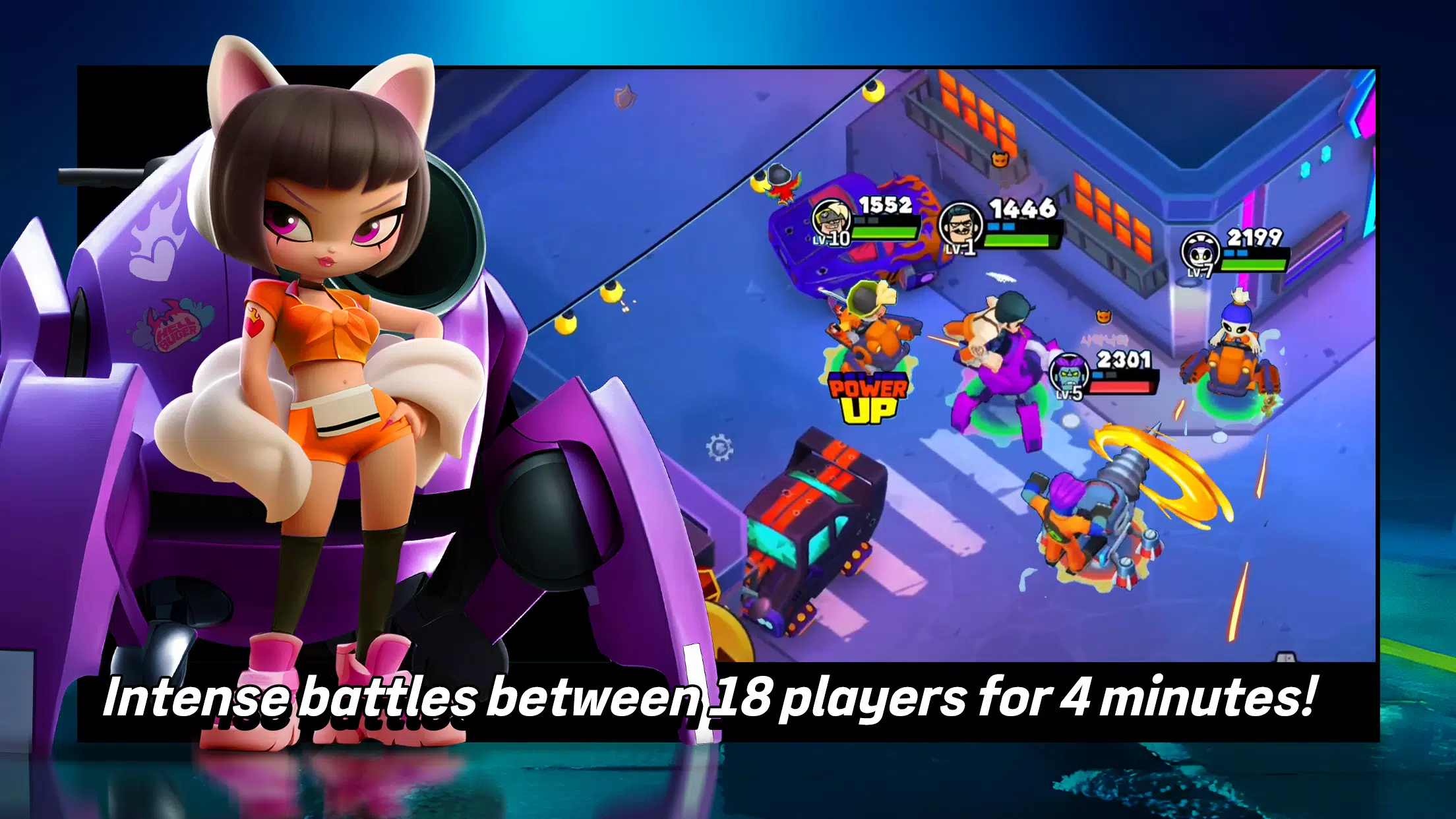 Villains: Robot BattleRoyale Capture d'écran 3