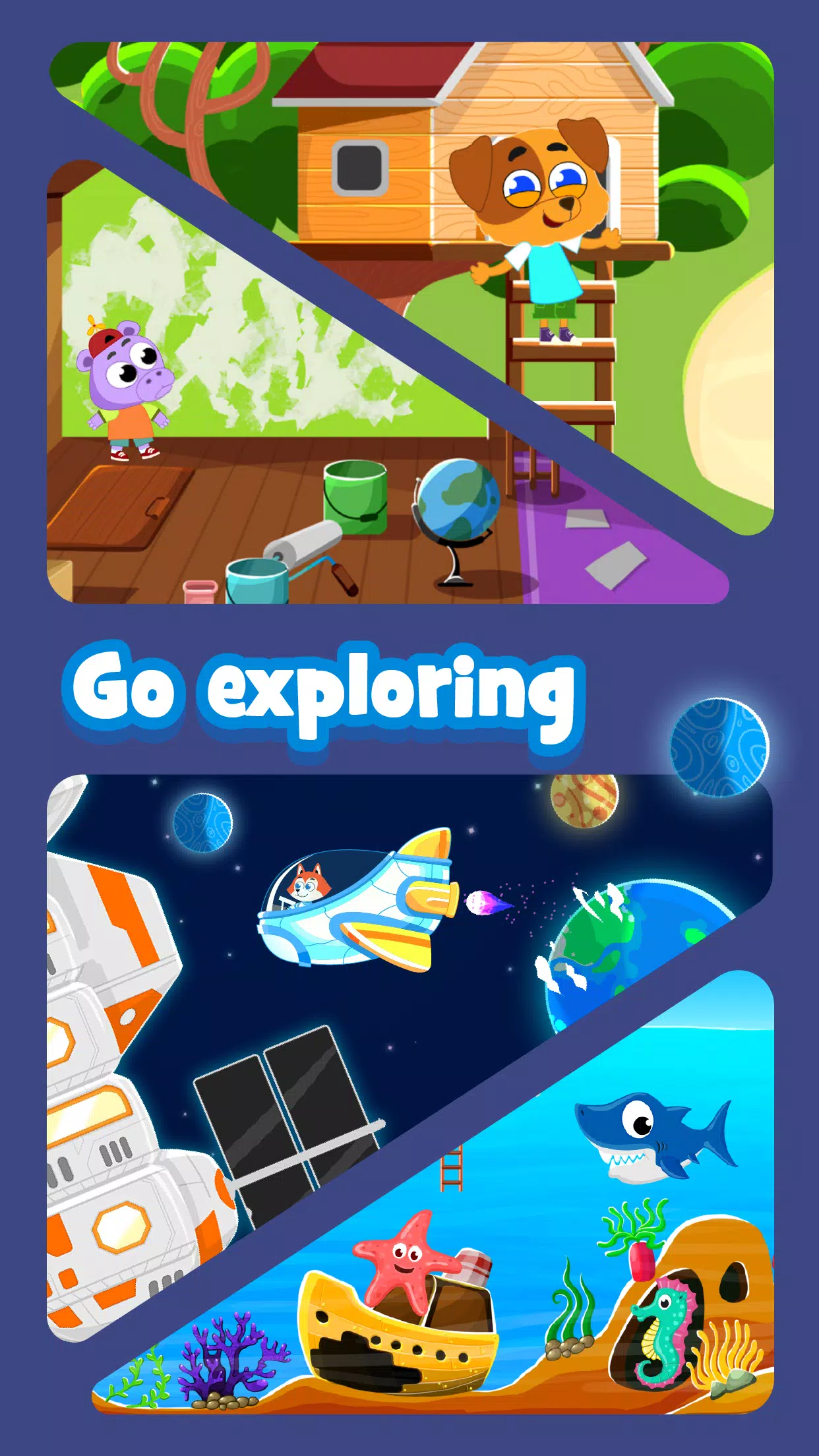 Alex The Explorer Kids Game Скриншот 1