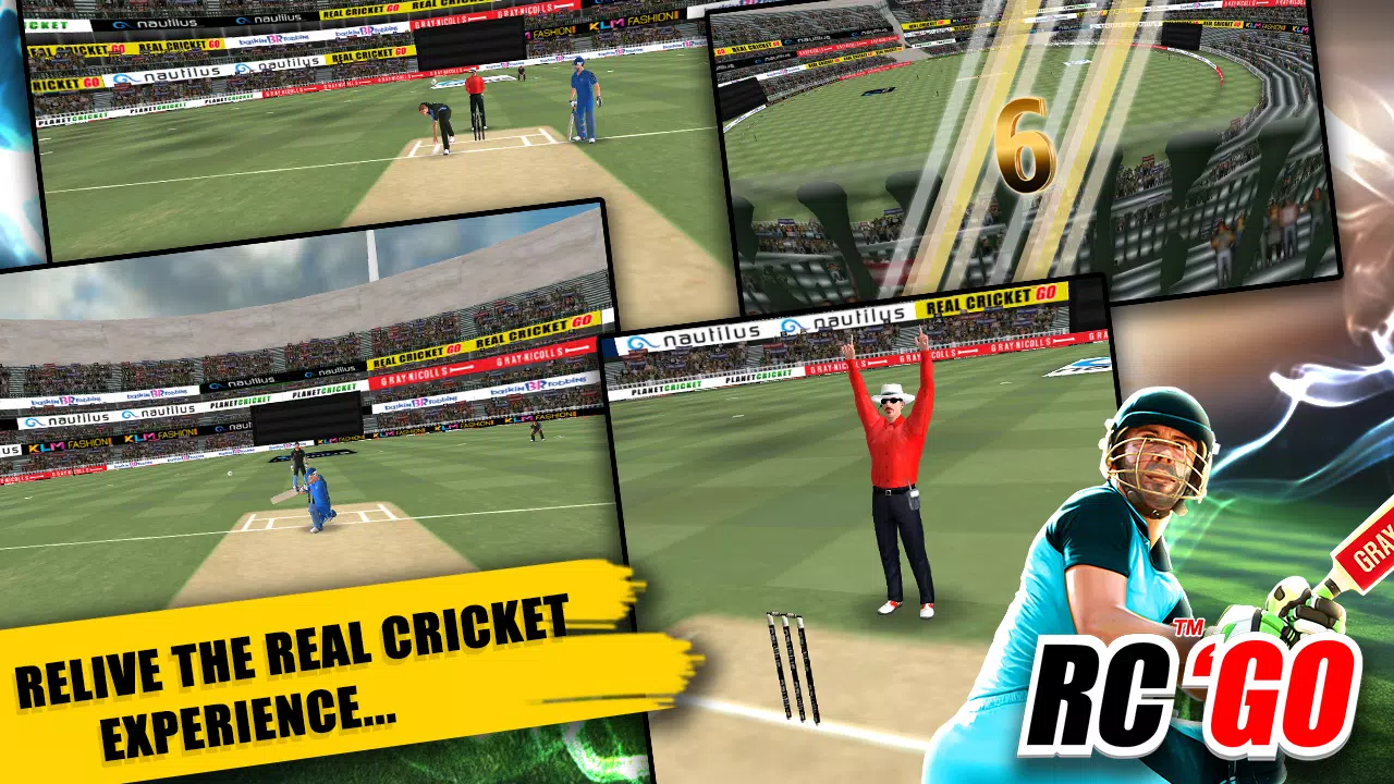 Real Cricket™ GO ဖန်သားပြင်ဓာတ်ပုံ 3
