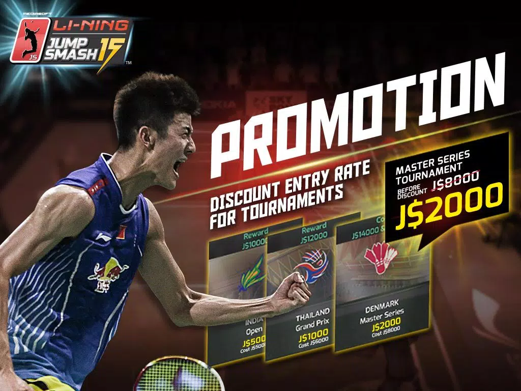 LiNing Jump Smash 15 Badminton Ảnh chụp màn hình 0