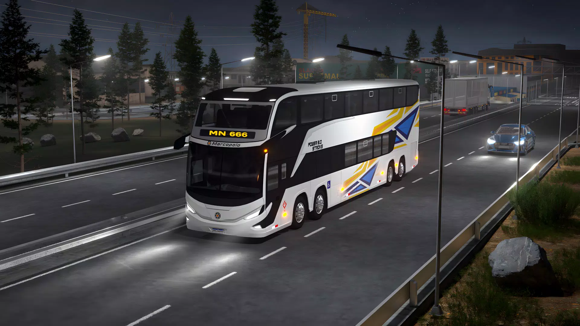 Bus Coach Simulator: City Bus Скриншот 2