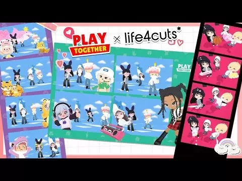 life4 cuts photobooth一起玩