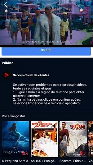 versão mais recente do Freecine APK