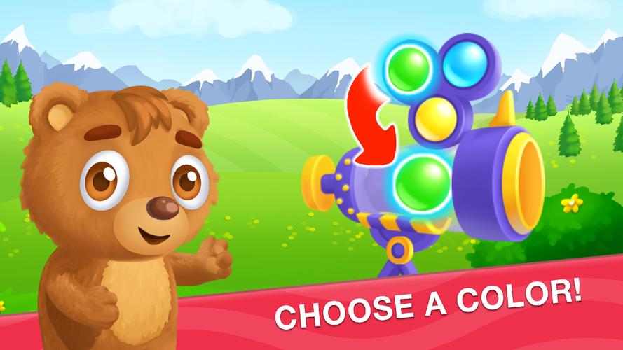 Kids shooter for bubble games Screenshot 0