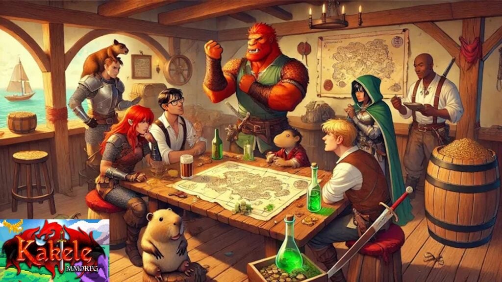 《Kakele》MMORPG 重磅推出機器人擴充4.8版本與釣魚迷你遊戲