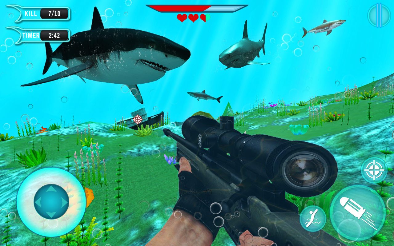 Hunt Wild Shark Simulator ဖန်သားပြင်ဓာတ်ပုံ 2