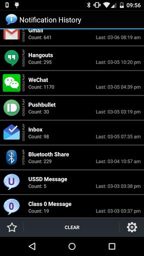 Notification History Tangkapan skrin 3