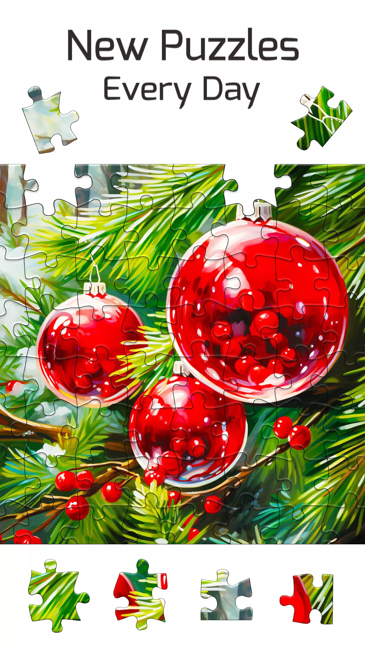 Christmas Jigsaw Puzzles 스크린샷 2