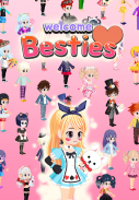 Besties - Make friend & Avatar Tangkapan skrin 0