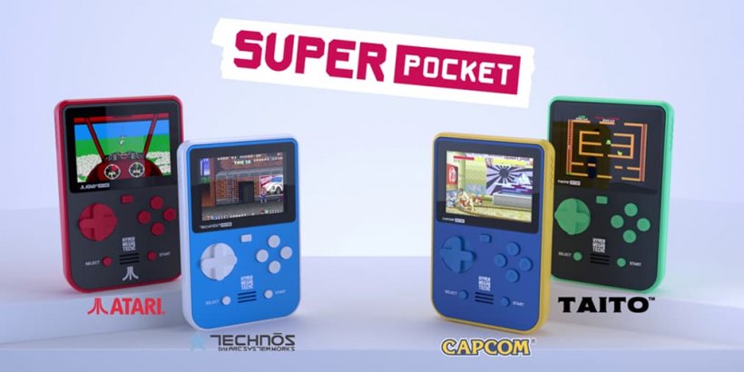 Evercade'den Super Pocket, klasik Atari ve Technos Libraries için iki yeni baskıya çıktı