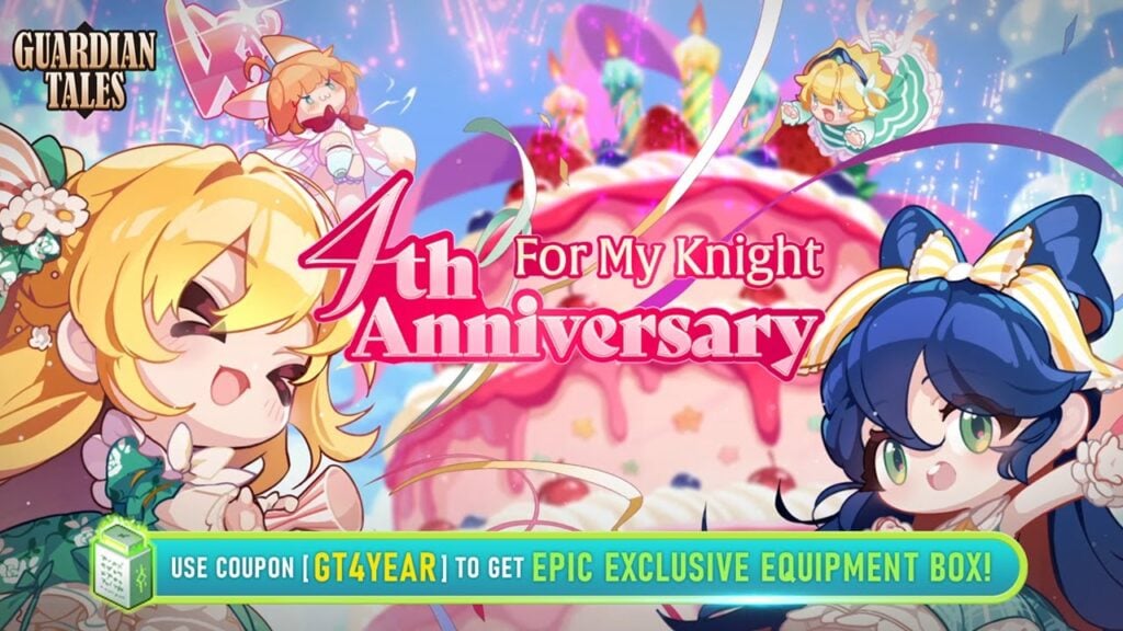 ガーディアンテイルズ：4周年！無料召喚状と新しいヒーロー