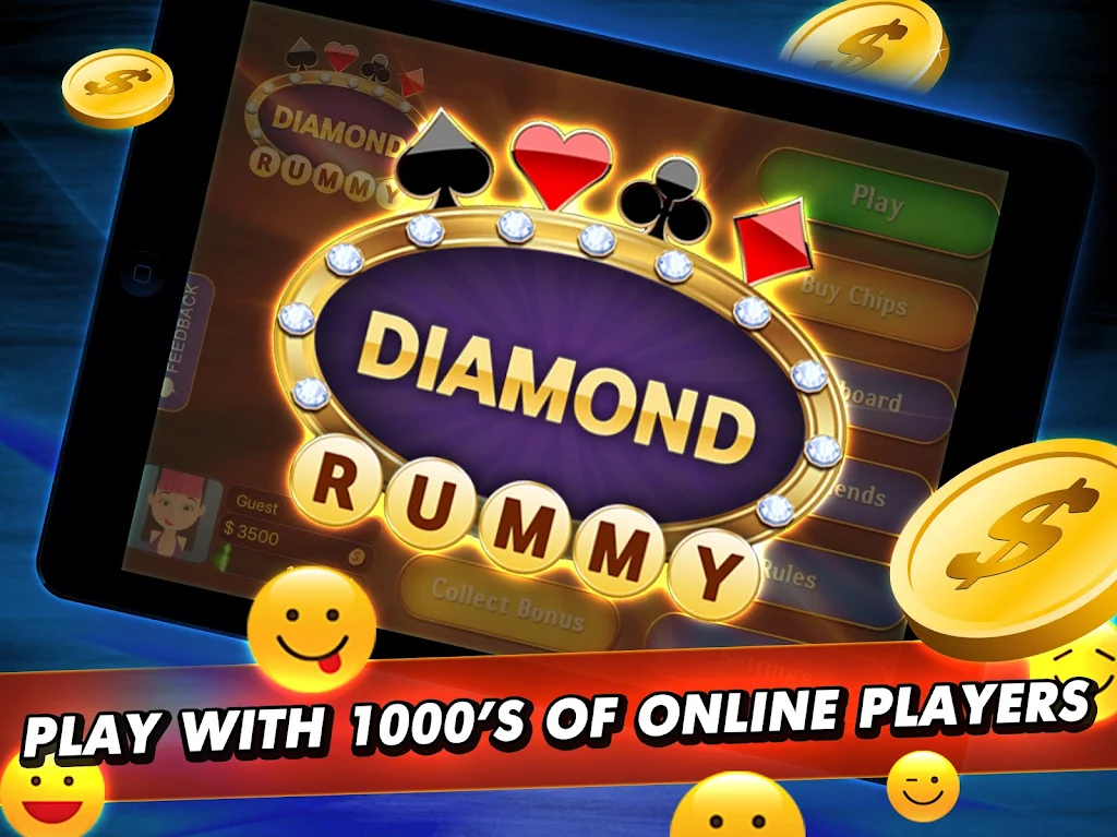 Diamond Rummy Captura de tela 0