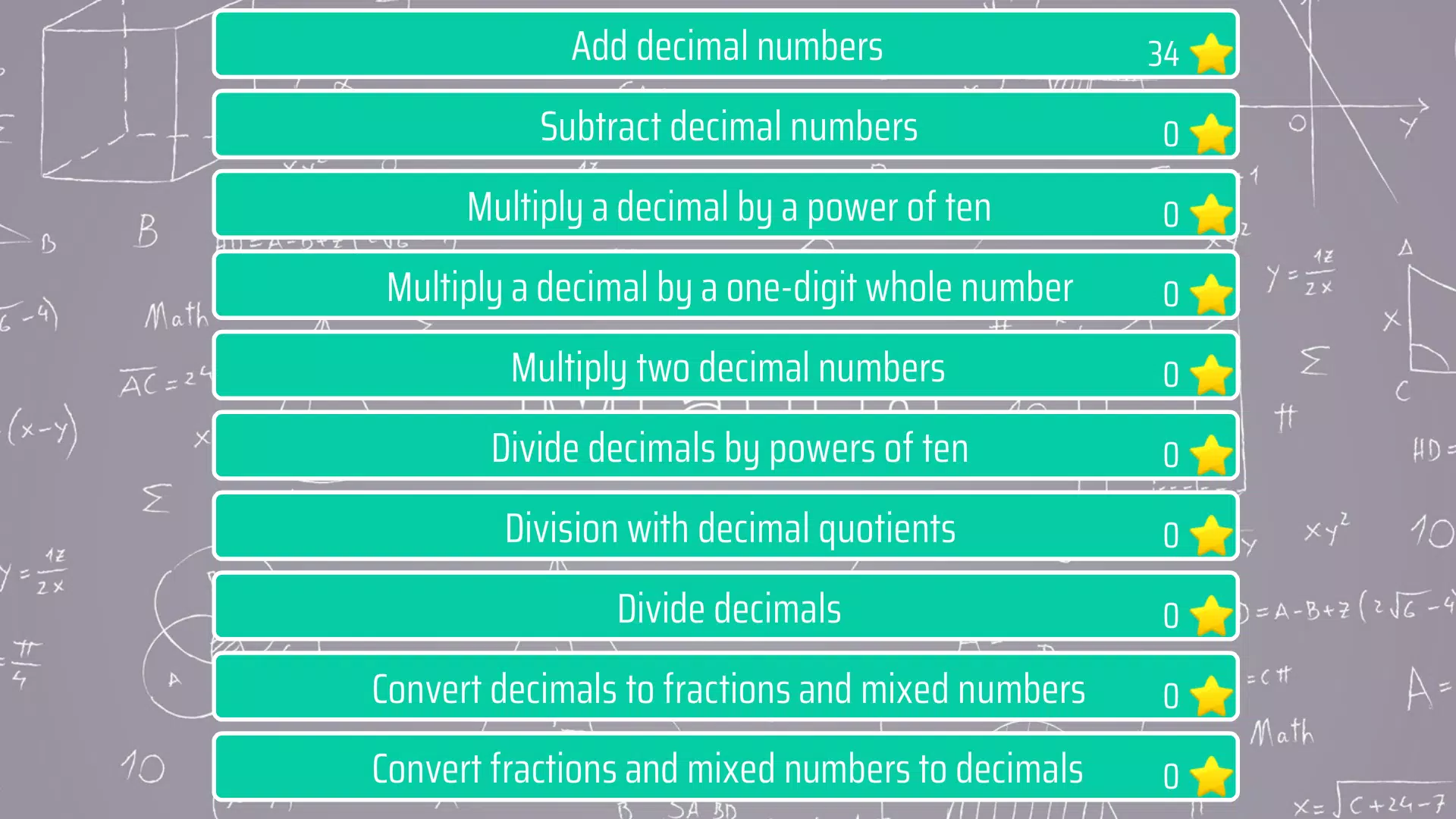 Decimals - 5th grade Math Captura de tela 0