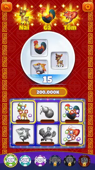 Bau Cua - Bầu Cua Tôm Cá Captura de tela 0