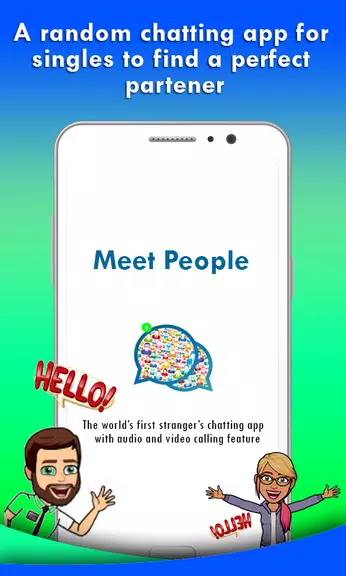 Meet People Pro - Random Chat स्क्रीनशॉट 2