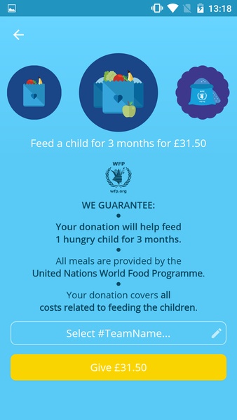 ShareTheMeal Captura de pantalla 2