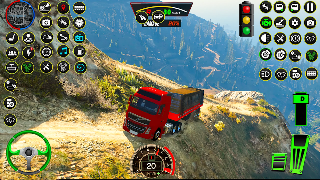 Real Cargo Truck Driving Games Zrzut ekranu 1