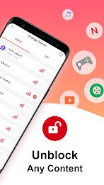 VPN Kitten: Free Unlimited VPN Proxy & Secure WiFi स्क्रीनशॉट 2