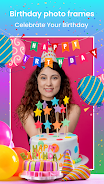 Ai Birthday Photo frames Скриншот 1