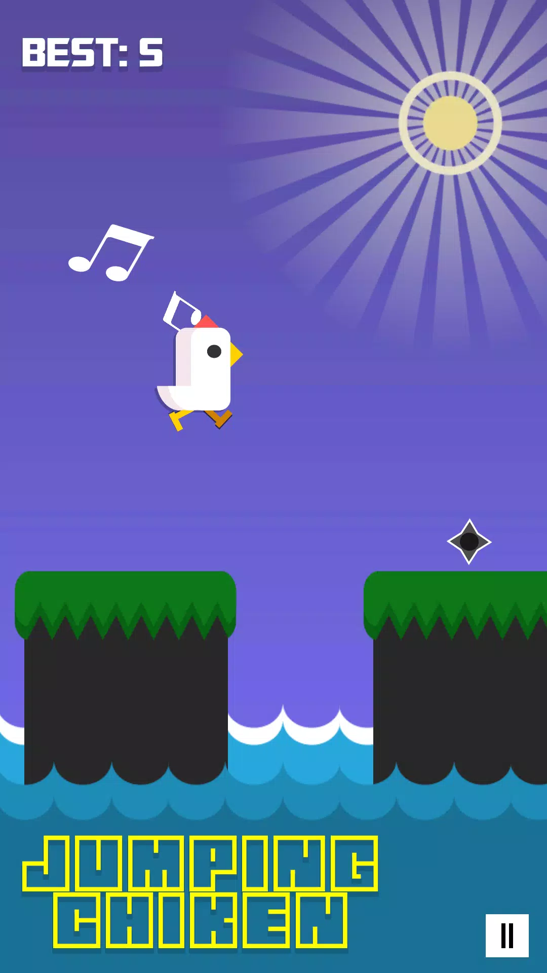 Jumping Chiken Game 스크린샷 1