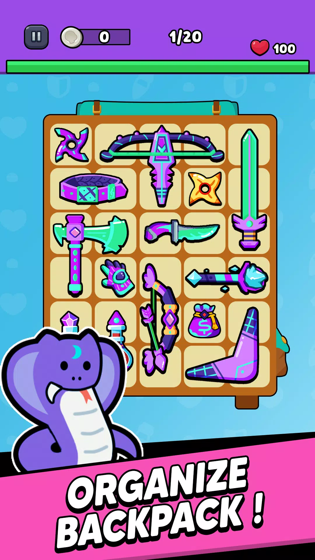 Backpack Rush Скриншот 2