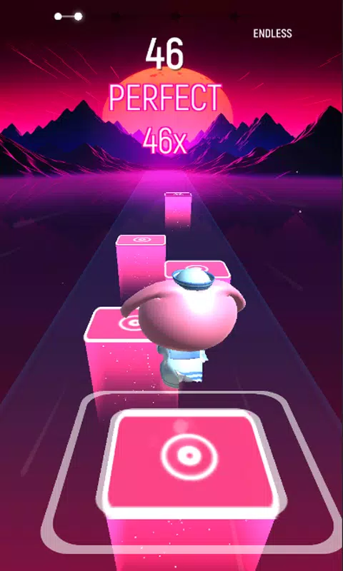 Dance Tiles Kuromi Capture d'écran 1