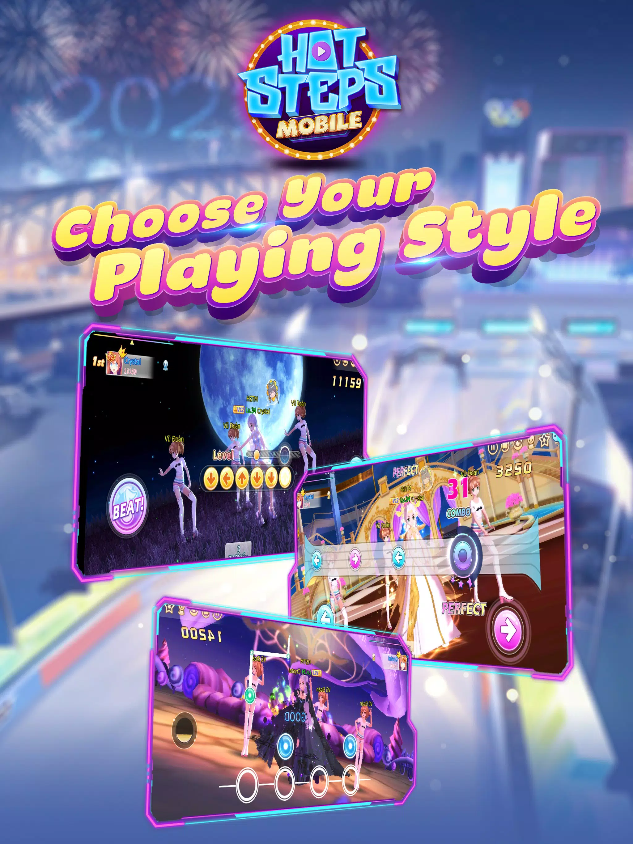 Dance On - Hotsteps Mobile Скриншот 1